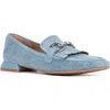 Donald Pliner Saeli Kiltie Bit Loafer In Denim