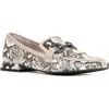 Donald Pliner Saeli Kiltie Bit Loafer In Taupe