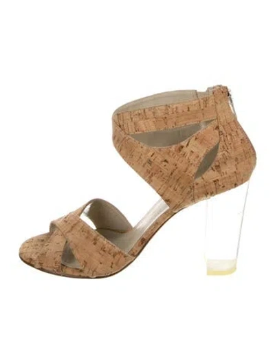 Pre-owned Donald Pliner Sandals In Neutral