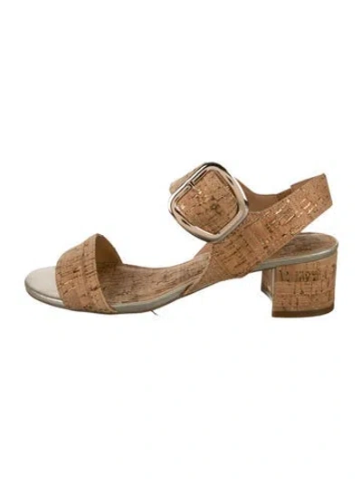 Pre-owned Donald Pliner Sandals In Neutral