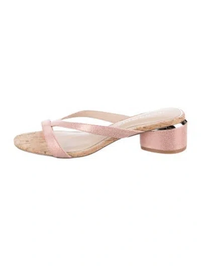 Pre-owned Donald Pliner Sandals In Neutrals/white