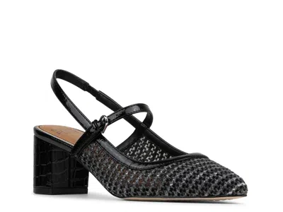 Donald Pliner Sareenar Mary Jane Pump In Black