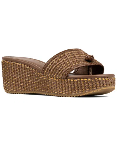 Donald Pliner Silli2 Raffia Sandal In Brown