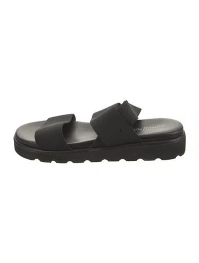 Pre-owned Donald Pliner Slides In Brown