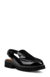 Donald Pliner Halie Slingback Moc Toe Loafer In Black