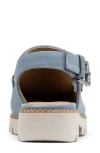 Donald Pliner Slingback Platform Loafer In Denim