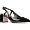 Donald Pliner Slingback Pump In Black