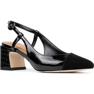Donald Pliner Slingback Pump In Black