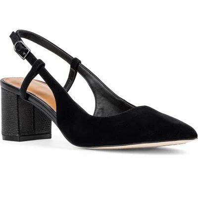 Donald Pliner Slingback Pump In Black
