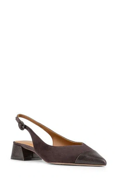 Donald Pliner Slingback Pump In Brown