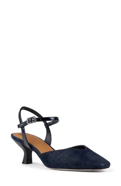 Donald Pliner Slingback Pump In Navy