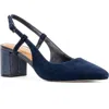 Donald Pliner Slingback Pump In Navy
