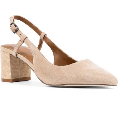 Donald Pliner Slingback Pump In Sand