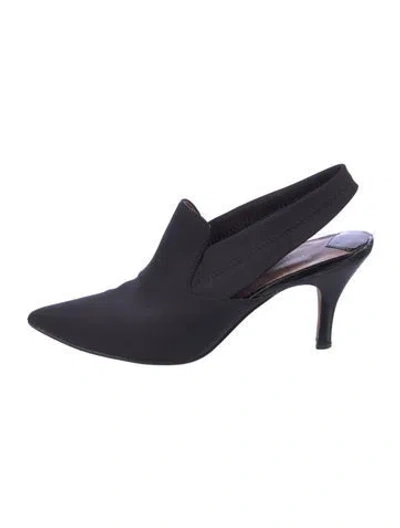 Pre-owned Donald Pliner Slingback Pumps In Blue