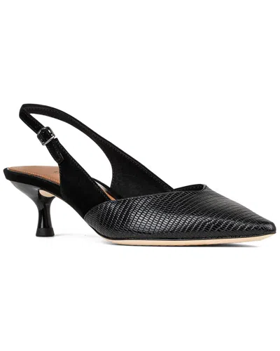 Donald Pliner Sodashi Leather Sling Back In Black