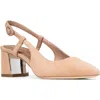 Donald Pliner Song Slingback Pointed Toe Pump In Rosette