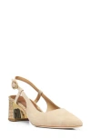 Donald Pliner Song Slingback Pointed Toe Pump In Sand