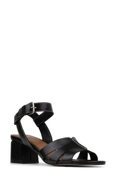 Donald Pliner Sotira Block Heel Sandal In Black