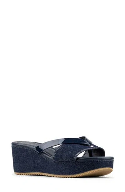 Donald Pliner Sotira Platform Wedge Sandal In Multi