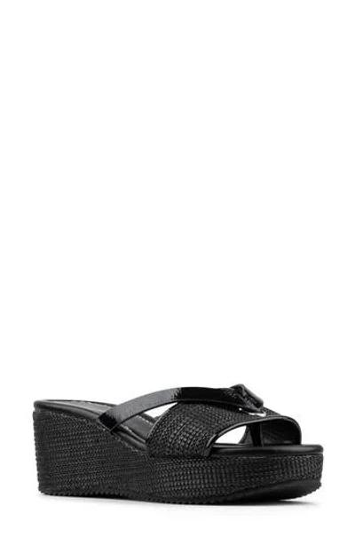 Donald Pliner Sotira Platform Wedge Sandal In Multi