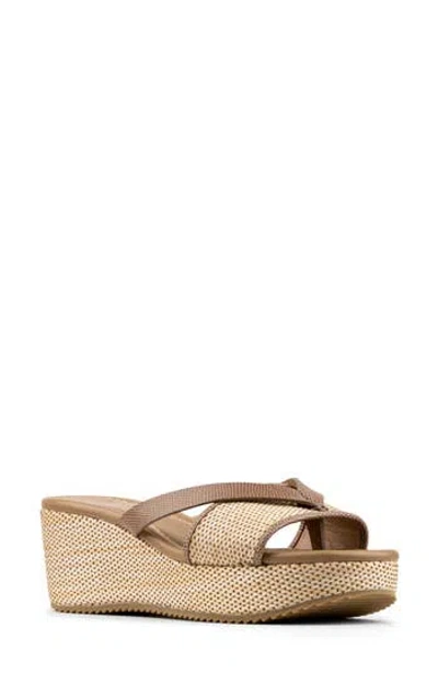 Donald Pliner Sotira Platform Wedge Sandal In Multi