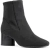 Donald Pliner Square Toe Bootie In Black