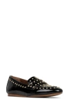 Donald Pliner Studded Loafer In Black