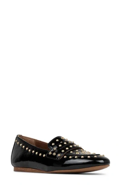 Donald Pliner Studded Loafer In Black
