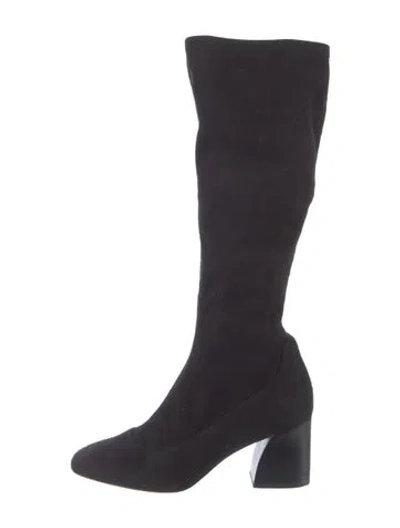 Pre-owned Donald Pliner Suede Boots In Blue