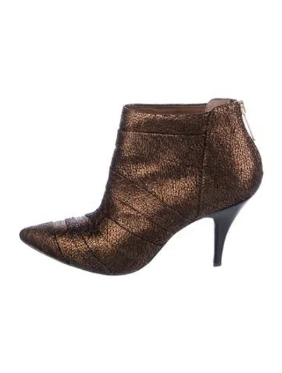 Pre-owned Donald Pliner Suede Boots In Brown