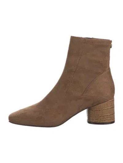 Pre-owned Donald Pliner Suede Boots In Brown