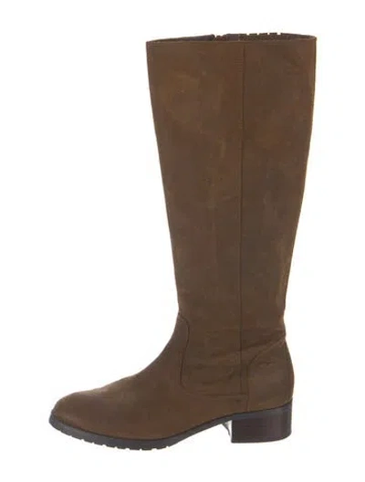 Pre-owned Donald Pliner Suede Boots In Neutrals