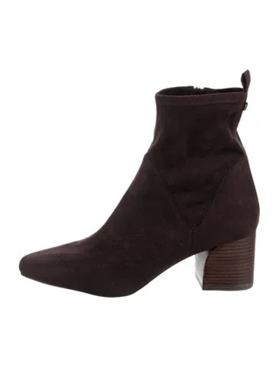Pre-owned Donald Pliner Suede Chelsea Boots In Brown