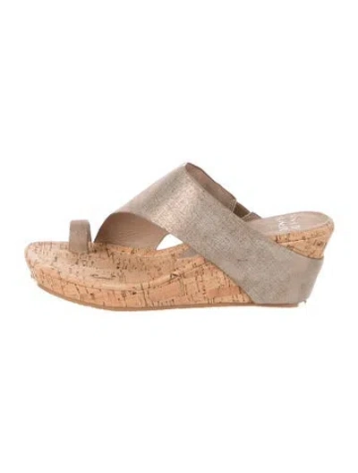 Pre-owned Donald Pliner Suede Espadrilles W/ Tags