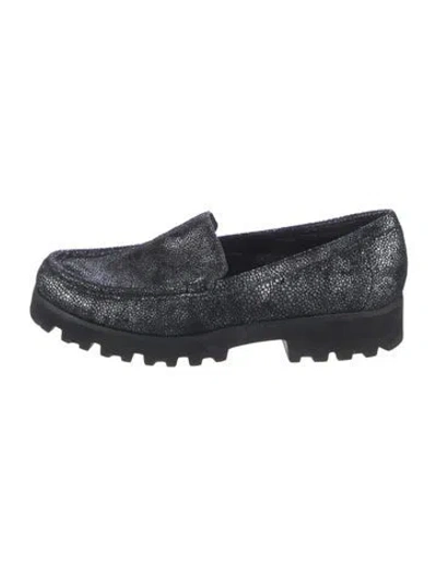 Pre-owned Donald Pliner Suede Loafers In Multi