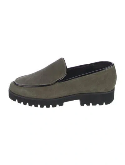 Pre-owned Donald Pliner Suede Loafers In Multi