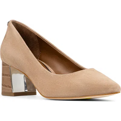 Donald Pliner Suzette Pointed Toe Pump In Brown