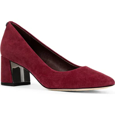 Donald Pliner Suzette Pointed Toe Pump In Bordeaux