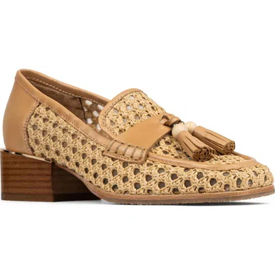 Donald Pliner Tailored Heel Bouclé Loafer