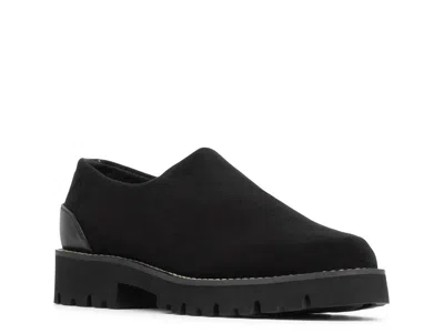 Donald Pliner Taper Platform Slipon In Black