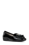 Donald Pliner Tassel Loafer In Black