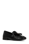 Donald Pliner Moc Toe Bit Loafer In Black