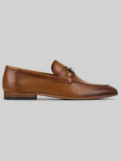 Donald Pliner Ted Moc Toe Loafers In Brown