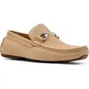 Donald Pliner Textured Horsebit Loafer In Camel