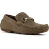 Donald Pliner Textured Horsebit Loafer In Green
