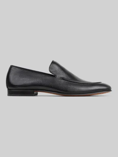 Donald Pliner Tristan Moc Toe Loafers In Black