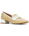 Donald Pliner Tristinar Raffia Loafer Pump In Foam