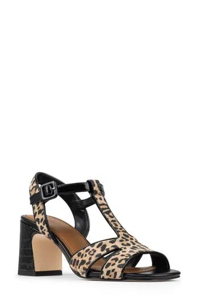 Donald Pliner Dodie Leather Sandal In Brown