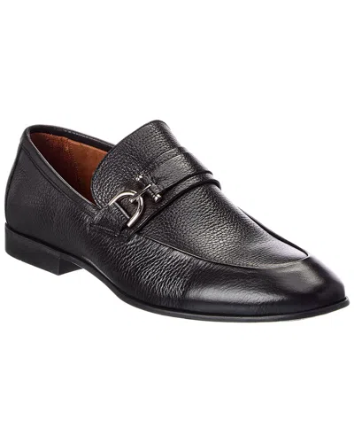 Donald Pliner Uday Leather Loafer In Animal Print