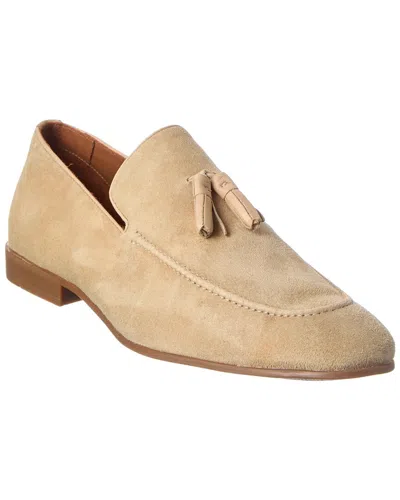 Donald Pliner Udell Suede Loafer In Brown